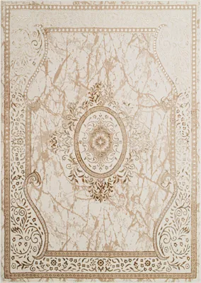 Produktbild von Tapiso Teppich ARES klassisch braun beige Wohnzimmer 300 x 400 cm