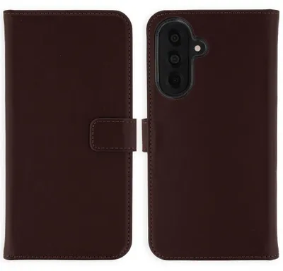 Produktbild von Selencia Echtledertasche für das Samsung Galaxy A37 (5G) – Dunkelbraun