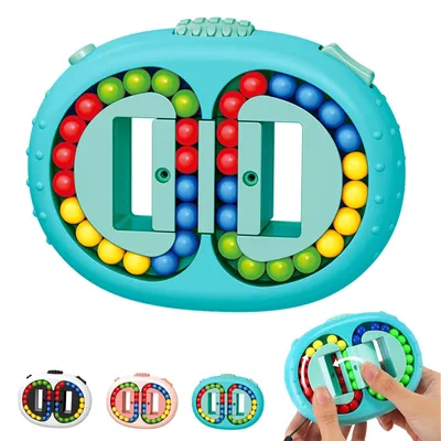 Immagine prodotto di Solidchoice - Cubo rotante "Magic Bean" - Rompicapo rotante da tenere in mano, ideale per alleviare lo stress