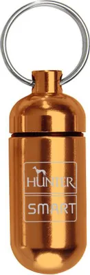 Produktbild von HUNTER Hunde Adresshülse klein orange 1 Stk. Ø1,0cm