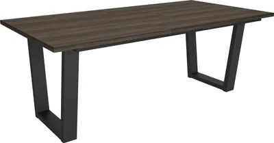 Immagine prodotto di TETRIX Tavolo da Pranzo, 194x90x74cm, Per 10 persone, Tavolo Cucina, Rovere scuro