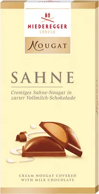 Produktbild von Niederegger Nougat Schokolade Sahne Vollmilch Schokolade 100g