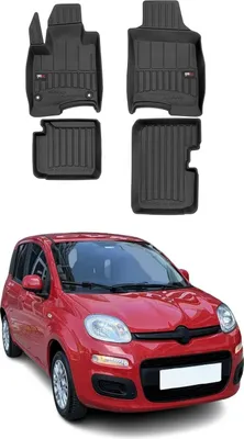 Immagine prodotto di 2020-2025 Fiat Panda tappetini TPE nero 4 pz