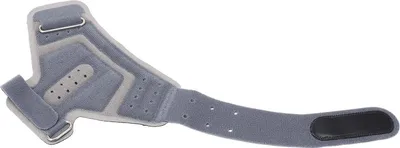 Produktbild von Fingerstützbandage, atmungsaktiver Schwamm, Daumen- und Handgelenkstabilisator, Schienenschutzhülle für Sport, Grau
