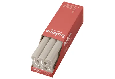 Obrázek produktu pro BOLSIUS svíčka pro domácnost Rustik 27x2,3cm pískově šedá