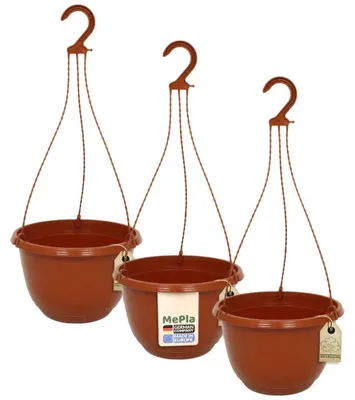 Produktbild von MePla - 3 Stück - Ampel Orion ø 25 cm terra