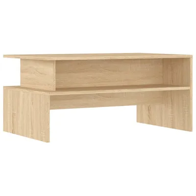 Immagine prodotto di Tavolino in rovere Sonoma 90x55x42,5 cm Materiale a base di legno