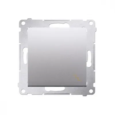 Obrázek produktu pro Kontakt-Simon DW6.01/43, Plast, Stříbrná, IP20, IP44, 250 V, 10 A, 75 mm