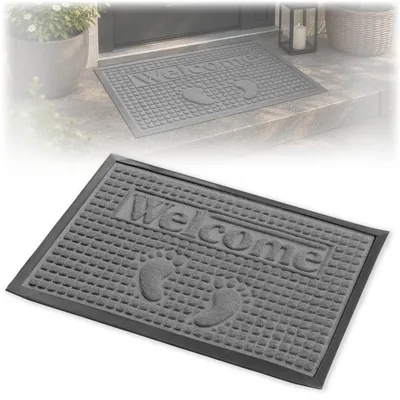 Immagine prodotto di Zerbino in gomma KADAX per l'area d'ingresso per le scarpe, 60 x 40 cm