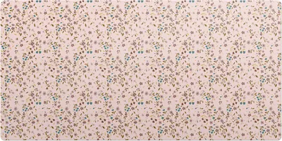 Produktbild von Zarte Blumen– Schreibtischunterlage – Schreibtisch Tischunterlage – 90x45 cm – Unterlage Groß Schreibtischmatte
