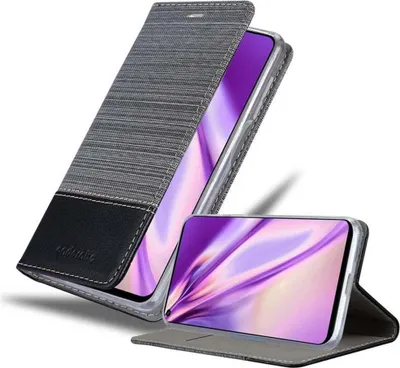 Produktbild von Cadorabo Hülle für Honor 20 / 20S / Huawei NOVA 5T Schutzhülle in Grau Handy Hülle Etui Book Case Cover
