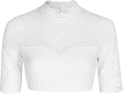 Produktbild von Nina von C. Dirndl-Bluse, halbarm (38 Weiss)