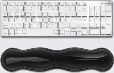 Immagine prodotto di Tappetino per mouse INF Cooling con poggiapolsi (grigio traslucido)