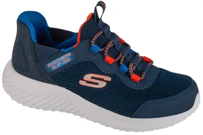Produktbild von Skechers Slip-Ins: Bounder - Brisk-Burst 403822L-NVBL, Sneaker, für Mädchen, Dunkelblau