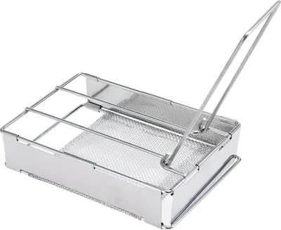 Produktbild von Opiekacz do tostów Klappbarer Edelstahl, tragiczny, do biwakowania na świeżym powietrzu, grill do tostów