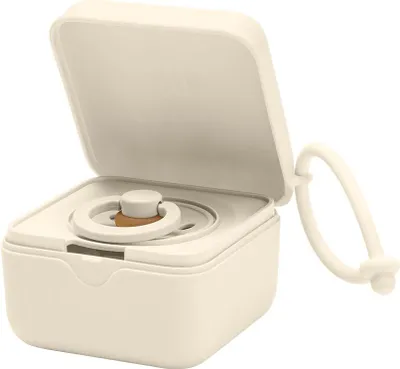 Productafbeelding van Bibs Baby Pacifier Box Ivory (1 stuk)
