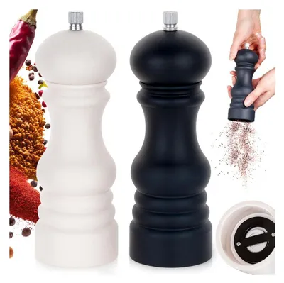Produktbild von 2er Set manuelle Gewürzmühlen EXCELLENT Pfeffer- und Salzmühle 259745