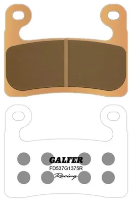 Produktbild von Galfer Fd537-g1375r Bremsbeläge Golden Golden One Size