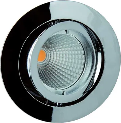 Produktbild von RUTEC Einbaustrahler chrom ALU5537-4 schwenkbar DA68mm o.Sprengring f.LM 50mm