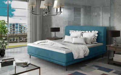 Produktbild von Designer Polsterbett Bett Betten Doppelbett Ehebett Designerbett NEU 180x200cm