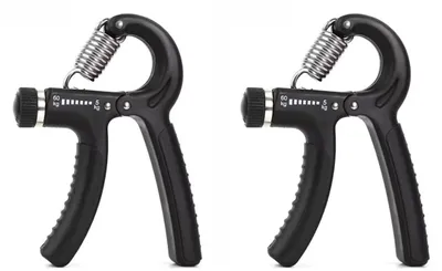 Produktbild von 2 verstellbare Handtrainer – Verstellbarer Handtrainer – Handgreifer – 5 -> 60 kg – Trainingshände – Starke Hände – 2 Stück – CHPN
