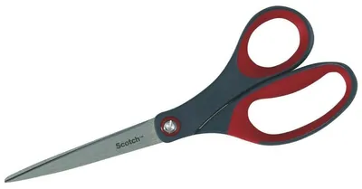 Obrázek produktu pro Scotch 7000034000, Dospělý, Rovný střih, Samostarný, Červená, Nerezová ocel, Nůžky pro umělecká řemesla, Kancelářské nůžky, Univerzální