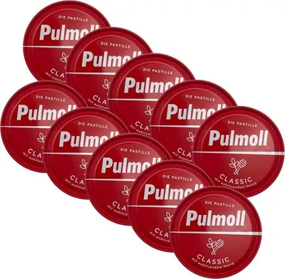 Produktbild von Pulmoll Pastillen, Classic, 10x 75g Dosen
