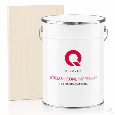 Produktbild von Holzimprägnierung | Weiß 5 L  | 2 In 1 | Holzschutz |  Farbimprägnierung |  Imprägniermittel Holzschutz |mittel Imprägnierung Abperleffekt Alle Holzarten