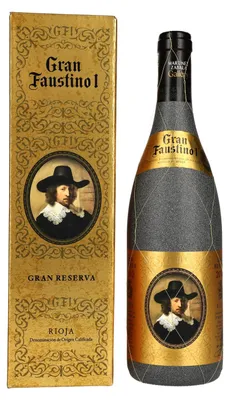 Image de Gran Faustino I Gran Reserva Rioja 2005 13,5% Vol. 0,75l en boîte cadeau