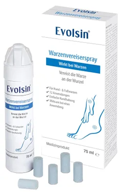 Imagen del producto de Evolsin, spray para eliminar verrugas, 75 ml