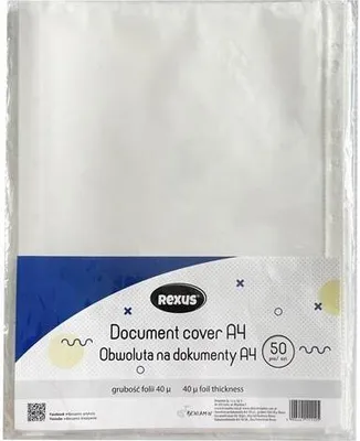 Produktbild von Obwoluty na dokumenty A4 50 sztuk