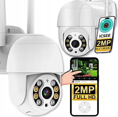 Obrázek produktu pro Venkovní Kamera Full Hd 2Mp Ip S05 - Otočná, Wifi, Detekce Pohybu, Ip66