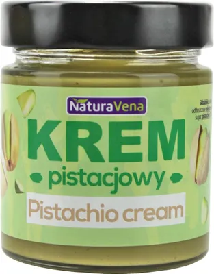 KREM PISTACJOWY 20 % 200 g - NATURAVENA