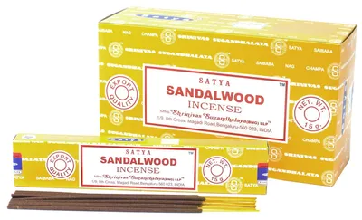 Imagen del producto de Varillas de Incienso Satya 15gm - Sándalo