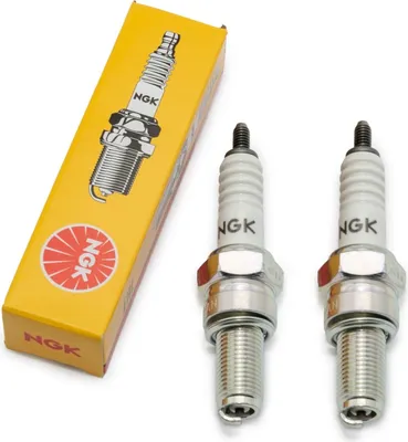 Produktbild von Zündkerzen Set NGK 2x C9E Zündkerze, 19,0mm Langgewinde Ø 10,0mm Hex 16,0mm, Elektrodenabstand 0,75mm, Wärmewert 9, 7499