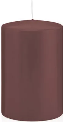Produktbild von Wiedemann Stumpenkerzen Taupe 60 x Ø 38 mm, 24 Stück