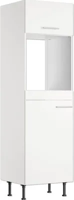 Produktbild von Optifit Backofen/Kühlumbauschrank für 88er Einbaukühlschrank Bengt932 BxTxH 60 x 58,4 x 211,8 cm weiß matt zerlegt Ansch