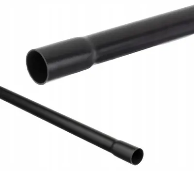 Produktbild von AKS RLM Elektroinstallationsrohr 50 mm x 2 m PVC schwarz