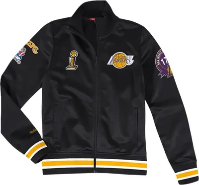 Imagen del producto de Mitchell & Ness Chaquetas Champ City Track, OJZP3238LALYYPPPBLCK, Talla: 178