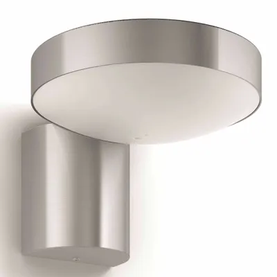 Produktbild von Philips myGarden Wandleuchte, Außensockel-/Pfostenbeleuchtung, Edelstahl, Edelstahl, Synthetik, IP44, Garten, Terrasse, II