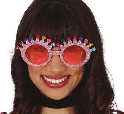 Produktbild von Guirca Glitzerbrille One Size