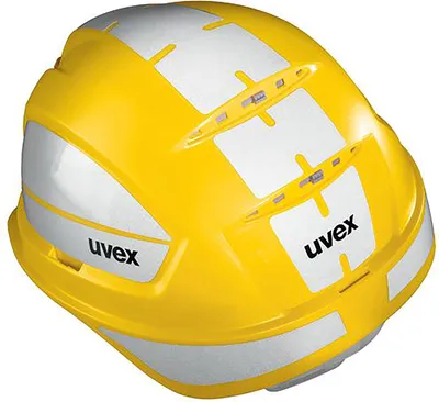 Produktbild von Schutzhelm uvex pheos E 9770126 gelb ohne Lüftungen