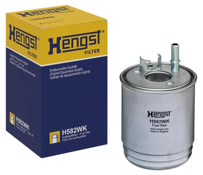 Produktbild von Kraftstofffilter Leitungsfilter 165 mm HENGST FILTER für u.a. HYUNDAI I30