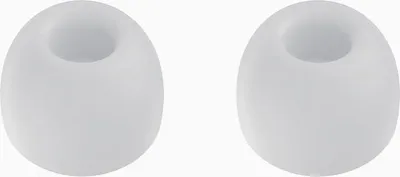 Image de Embouts en caoutchouc blancs pour Samsung Galaxy Buds3 Pro (taille S).