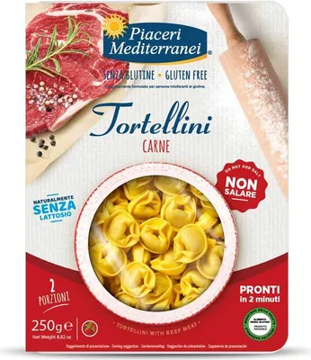 Produktbild von Piaceri Mediterranei Tortellini Carne 250g