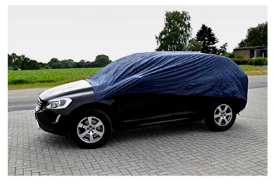 Produktbild von Halbgarage Größe XXL - Schutz gegen Vereisung, UV-Strahlung und Schnee - Reißfest und kältebeständig bis -30 °C, mit Aufbewahrungsbeutel