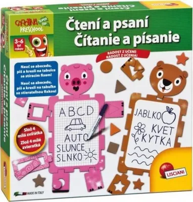 Obrázek produktu pro Carotina Preschool: Čtení a psaní