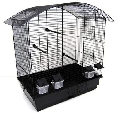 Immagine prodotto di Gabbia per uccelli Gabbia per budgerigar Gabbia per canarini Exotics nero