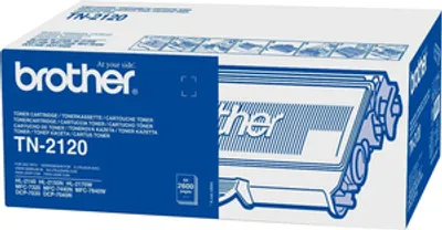 Produktbild von Brother TN-2120 Laserdruck Tonerkartusche - Schwarz - Original - 1 Pack - Laserdruck - 1er Pack