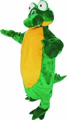 Promotion-Kostüm Big Krokodil Einheitsgröße Laufkostüm Maskottchen Walking Act 2